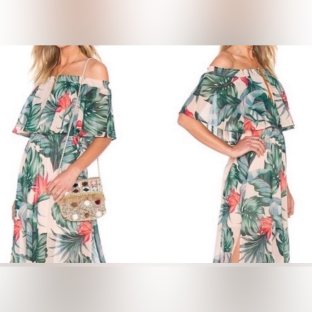 Like New Show Me Your MuMu Off Shoulder Mini Dress size L